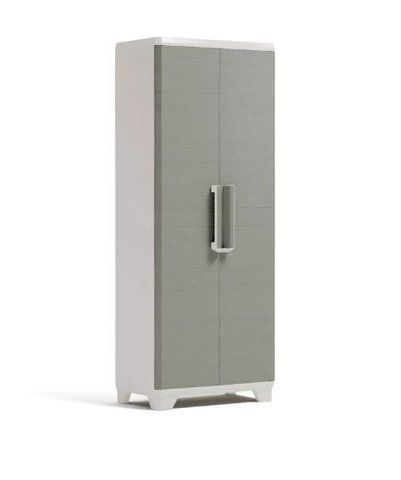 Шкаф пластиковый Keter/Kis Armadio Linear Wood Utility 248102 бежево-серый