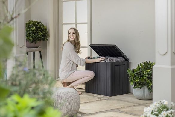 Садовый ящик Keter City Box 113L графит 246941