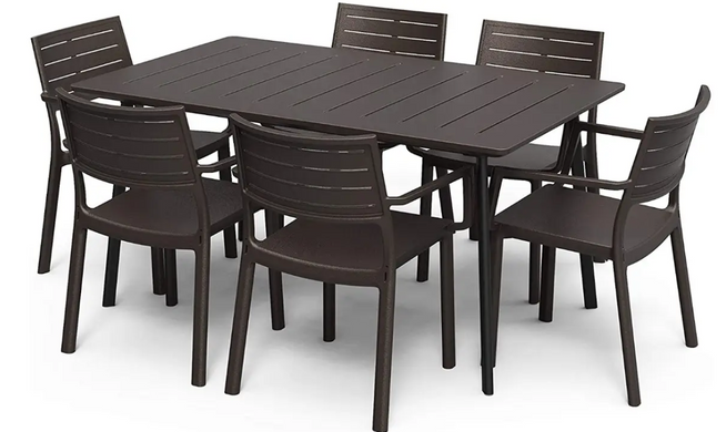 Стол садовый Keter Metalea Table 249184 черный, Черный
