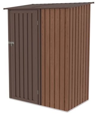 Металлический сарай HardMaster Kent 5x3 Walnut 005286 (143x89см)