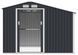 Садовый домик металлический HardMaster Madison 9x6 Cold Grey 003997 (278х191 см)