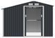 Садовый домик металлический HardMaster Madison 9x6 Cold Grey 003997 (278х191 см)