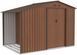 Садовый домик металлический HardMaster Madison 9x6 Walnut 003999 (278х191 см)