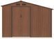 Садовый домик металлический HardMaster Madison 9x6 Walnut 003999 (278х191 см)