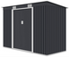 Сарай для инструментов металлический HardMaster Oregon 9x4 Cold Grey 004033 (261х121 см)
