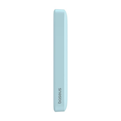 Павербанк Baseus Magnetic Mini Air з бездротовою зарядкою 20W 6000mAh Blue