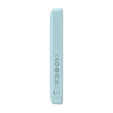 Павербанк Baseus Magnetic Mini Air з бездротовою зарядкою 20W 6000mAh Blue