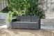 Комплект садовой мебели Allibert Rosalie 3S 5 Seater Set With Storage Table 249582 графит