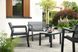 Комплект садових меблів Keter Emily Balcony Set 263011 графіт