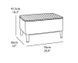 Комплект садовой мебели Allibert Salemo Balcony Set 253206 графит