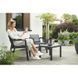 Комплект садових меблів Keter Emily Balcony Set 263011 графіт