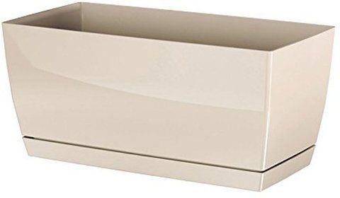 Горщик для квітів пластиковий Prosperplast Coubi Case P DUPP400-CY728 кремовий