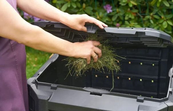 Компостер садовий Prosperplast Compogreen 380 л IKST380C-S411 чорний