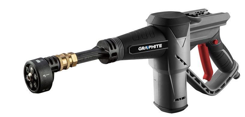 Аккумуляторная садовая мойка Graphite без аккумулятора 58G083