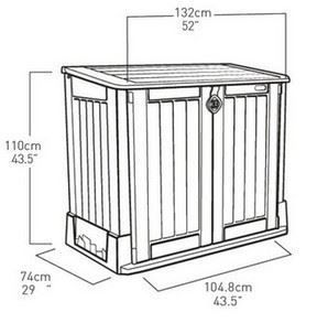 Ящик для зберігання Allibert STORE-IT-OUT MIDI 845 Л