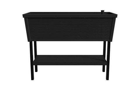 Горщик для квітів та розсади пластиковий графіт Keter Alfresco garden bed 253703
