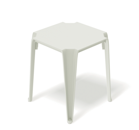 Столик пластиковый Ferne Lottie FLOS445-7535C кремовый, Кремовый