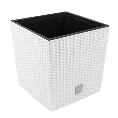 Горщик Prosperplast Rato Low DRTS400L-S449 білий