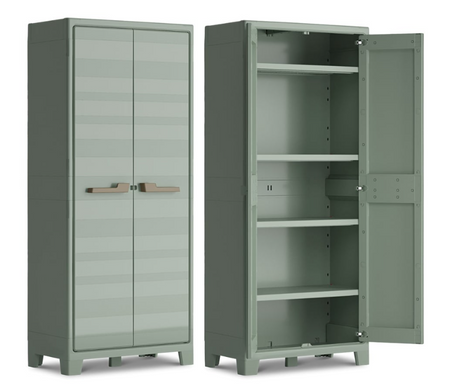 Шкаф пластиковый Keter/Kis Planet Outdoor High Cabinet 250142