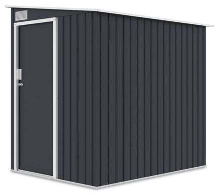 Сарай для інструментів металевий HardMaster Jasper 5x6 Cold Grey 004018
