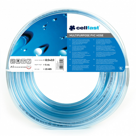 Шланг неармований загального користування Cellfast 12,0 &times; 2,0 мм 5 м 20-485