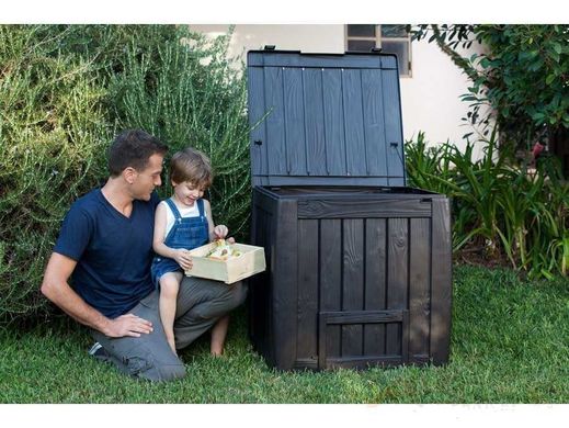 Компостер садовый Keter Deco Composter With Base 340 L 231600 коричневый