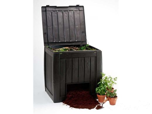 Компостер садовый Keter Deco Composter With Base 340 L 231600 коричневый