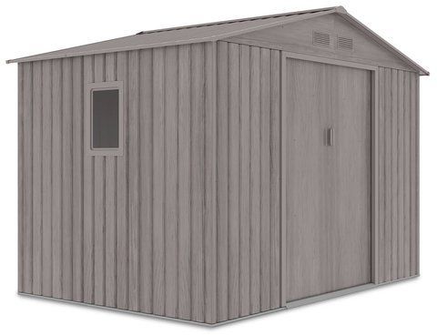 Металлический домик HardMaster Hudson 9x6 Light Wood 003813