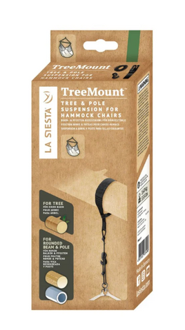 Комплект монтажний для крісла-гамака TreeMount La Siesta 005031 чорний