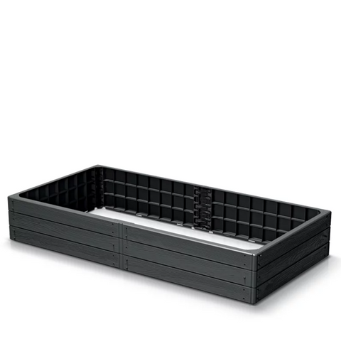 Садова грядка Prosperplast Base Woody IBWR-S433 антрацит