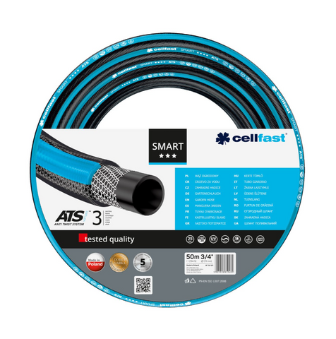 Шланг садовий Cellfast Smart Atsv 3/4" 50 м 13-121