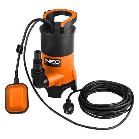 Занурювальний насос для брудної води 400W, 8000 л/год Neo Tools 04-745