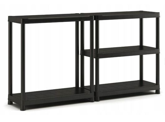 Стелаж пластиковий Keter/Kis Plus Shelf Tribac 5 90x45x182см 240621