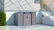 Сарай для інструментів металевий HardMaster Oregon 9x6 Warm Grey 004041 (261х171 см)