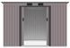 Сарай для інструментів металевий HardMaster Oregon 9x6 Warm Grey 004041 (261х171 см)