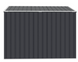 Металева шафа-ящик для зберігання сміттєвих баків HardMaster Davis 6х3 Cold Grey 005290 (173x101см)
