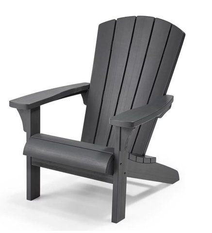 Кресло садовое Keter Troy Adirondack 247694 графит