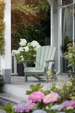Кресло садовое Keter Troy Adirondack 259910 зеленый