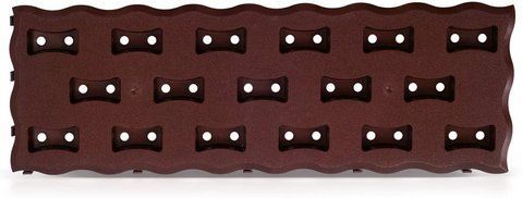 Садова доріжка з пластику PROSPERPLAST Pad IKRT1-R222 коричнева