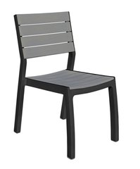 Стул Keter Harmony Armchair 255247 антрацит/серый