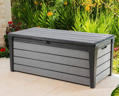 Ящик для хранения Keter Brushwood Storage Box 455L 230418 серый/антрацит