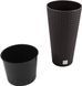 Горщик Prosperplast Rato Tubus DRTUS300-440U коричневий, Коричневий