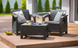 Столик Keter Corfu Table 241945 графіт