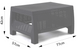 Столик Keter Corfu Table 241945 графіт