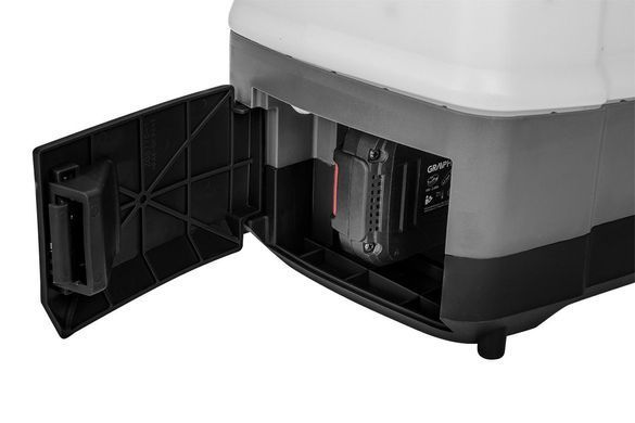 Аккумуляторный опрыскиватель Energy+ 18V, Li-Ion, объём 15 л, без аккумулятора GRAPHITE
