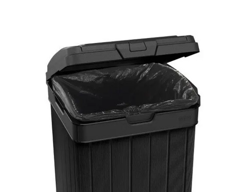 Контейнер для мусора Keter Baltimore Waste Bin 125L 236997 черный, Черный