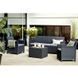 Комплект садовой мебели Keter Elodie 5 seater set 253923 графит, Графит