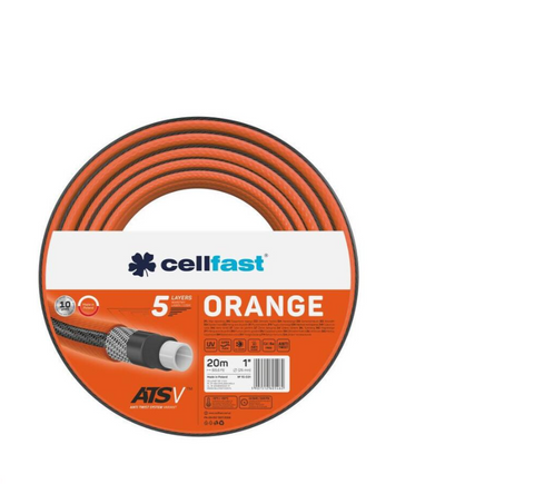 Садовий шланг Cellfast ORANGE ATSV&trade; 1" 20 м (15-031)