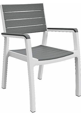 Стул Allibert Harmony Armchair 236052 белый/серый