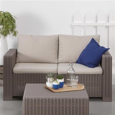 Диван для саду и террасы Keter California SOFA 252811 капучино, Капучино